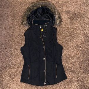 Black Winter Vest by Prince & Fox